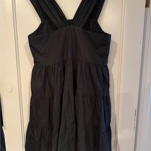 Banana Republic Black Strapless Dress